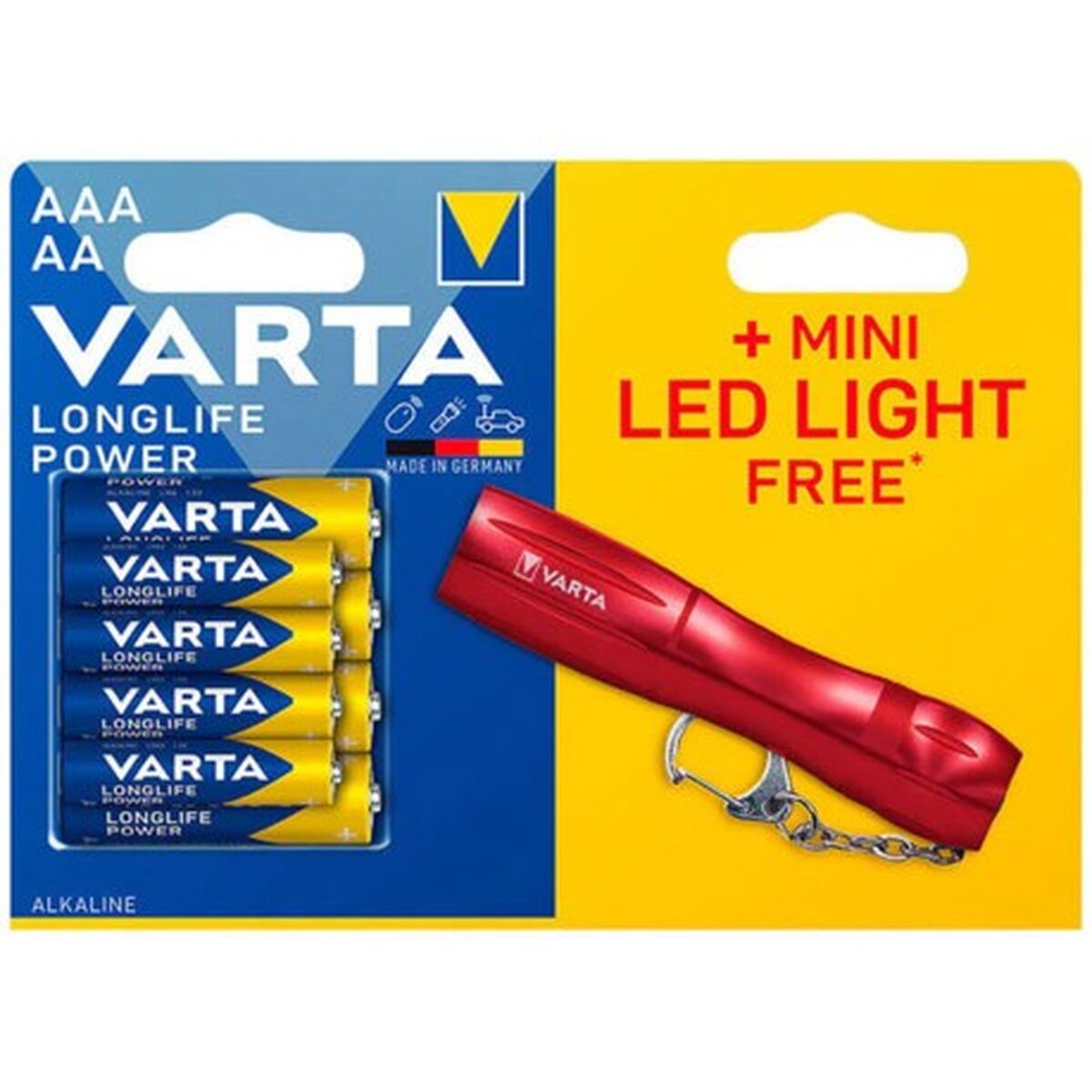 Rechargeable Batteries Varta 92400121810 1,2 V AA AAA Rechargeable Batteries