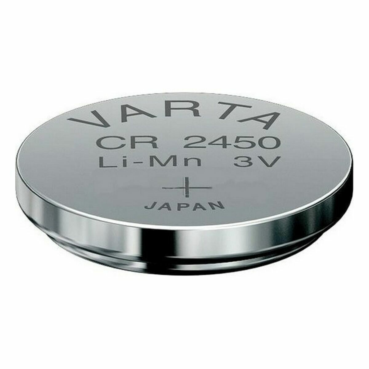 Lithium Button Cell Battery Varta CR2450 3 V CR2450 560 mAh 1.55 V Lithium Button Cell Battery Varta CR2450 3 V CR2450 560 mAh 1.55 V