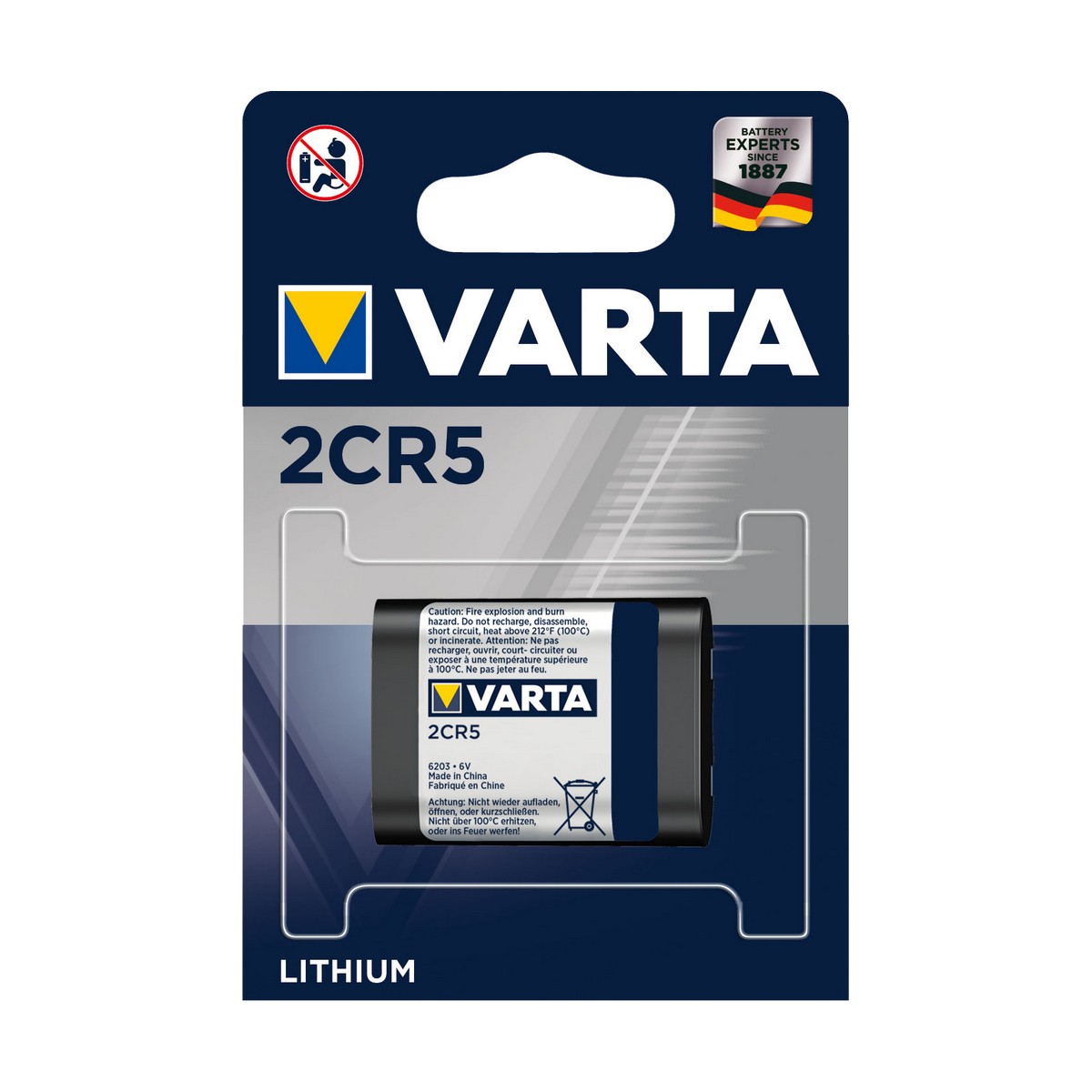 Batteries Varta 06203 301 401 (1 Piece) Batteries Varta 06203 301 401 (1 Piece)
