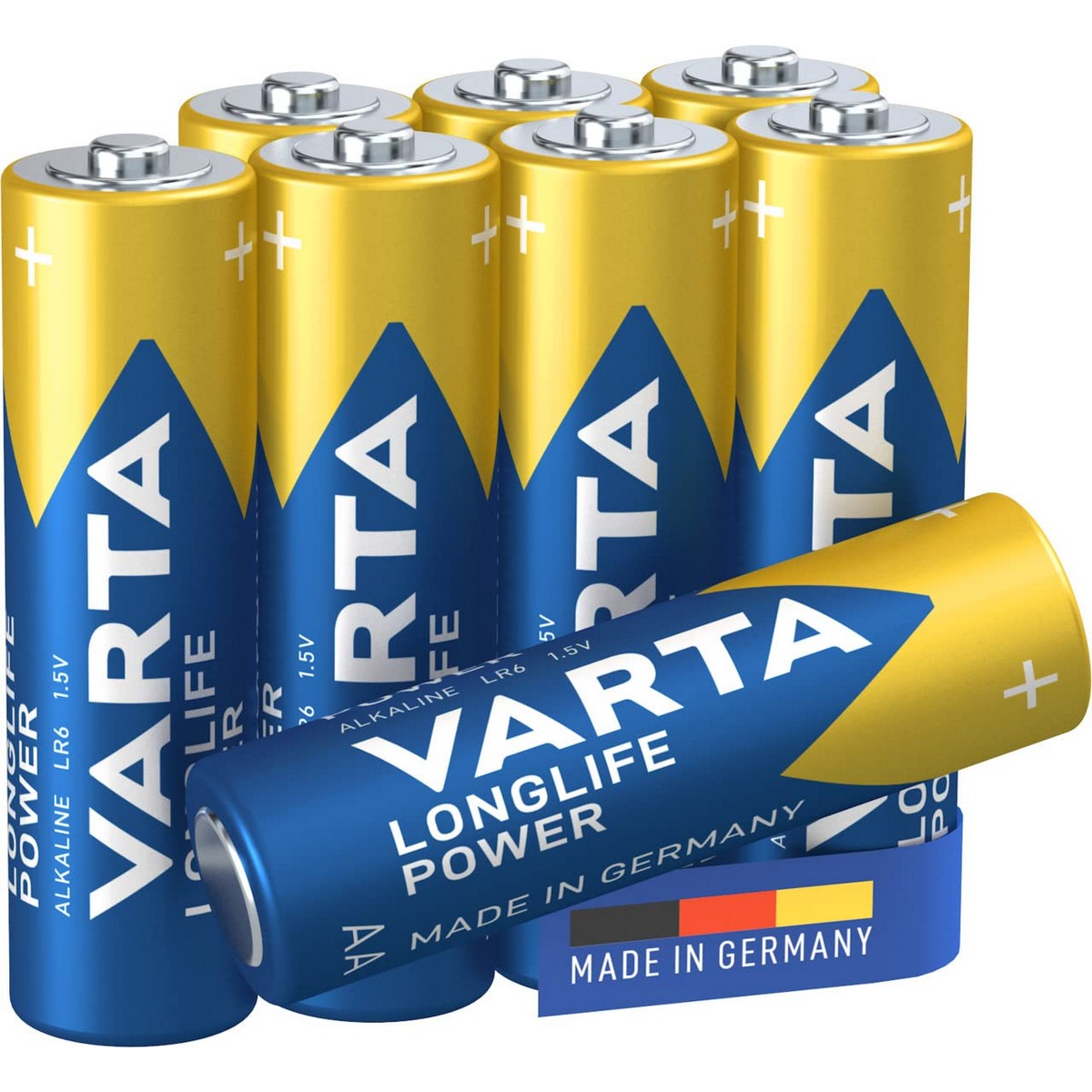 Batteries Varta Long Life Power 1,5 V AA Batteries Varta Long Life Power 1,5 V AA