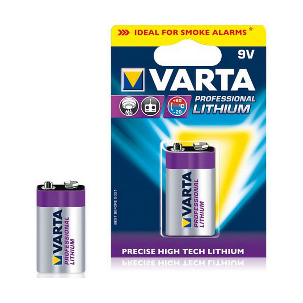 Batteries Varta Ultra Lithium 9 V (1 Unit) Batteries Varta Ultra Lithium 9 V (1 Unit)