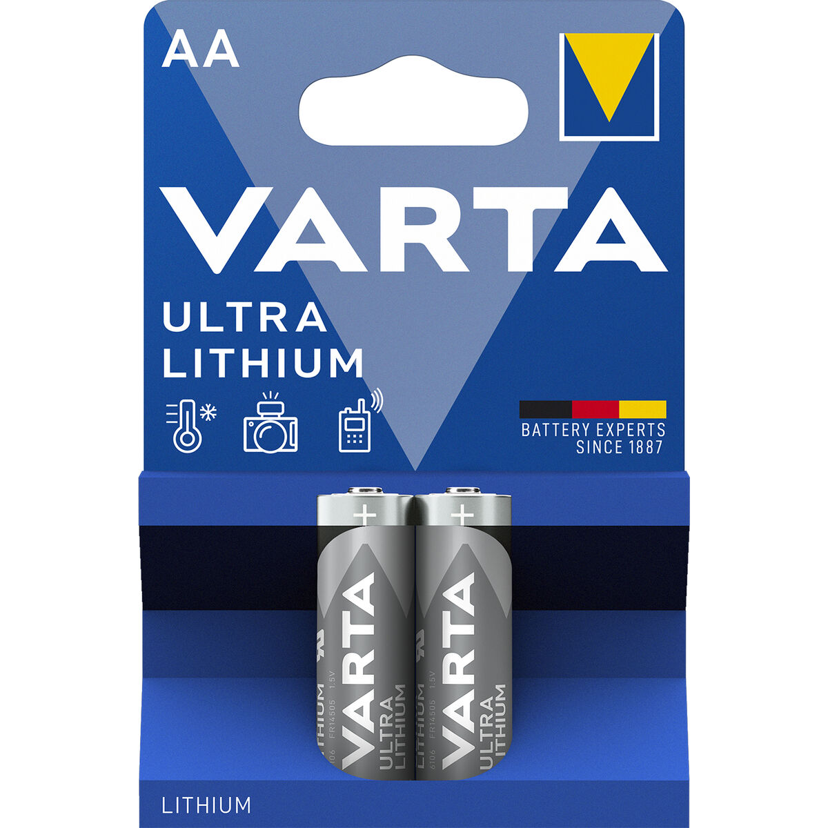 Batteries Varta PROF 1,5 V AA