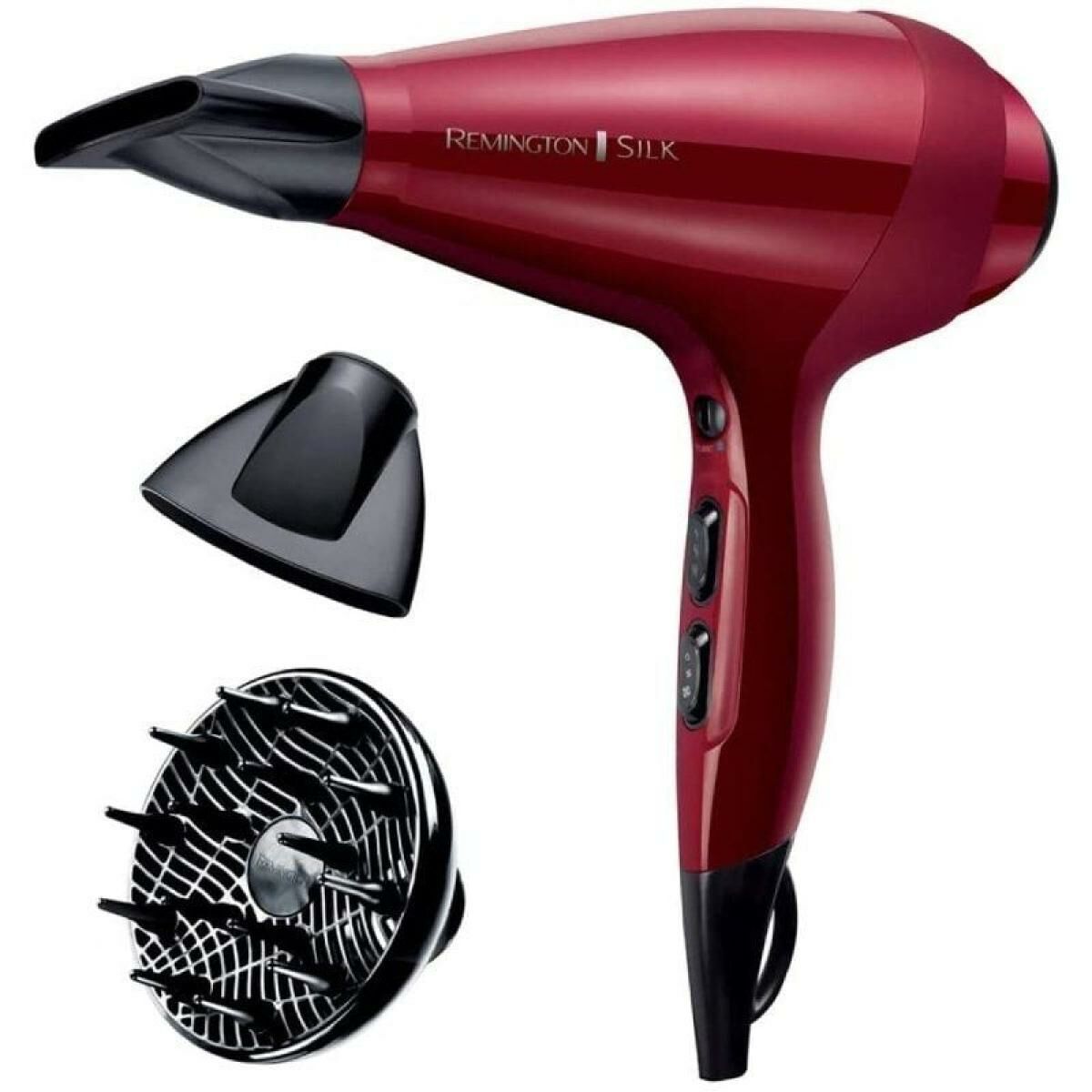 Hairdryer Remington T|Studio Silk Red 2400 W Hairdryer Remington T|Studio Silk Red 2400 W