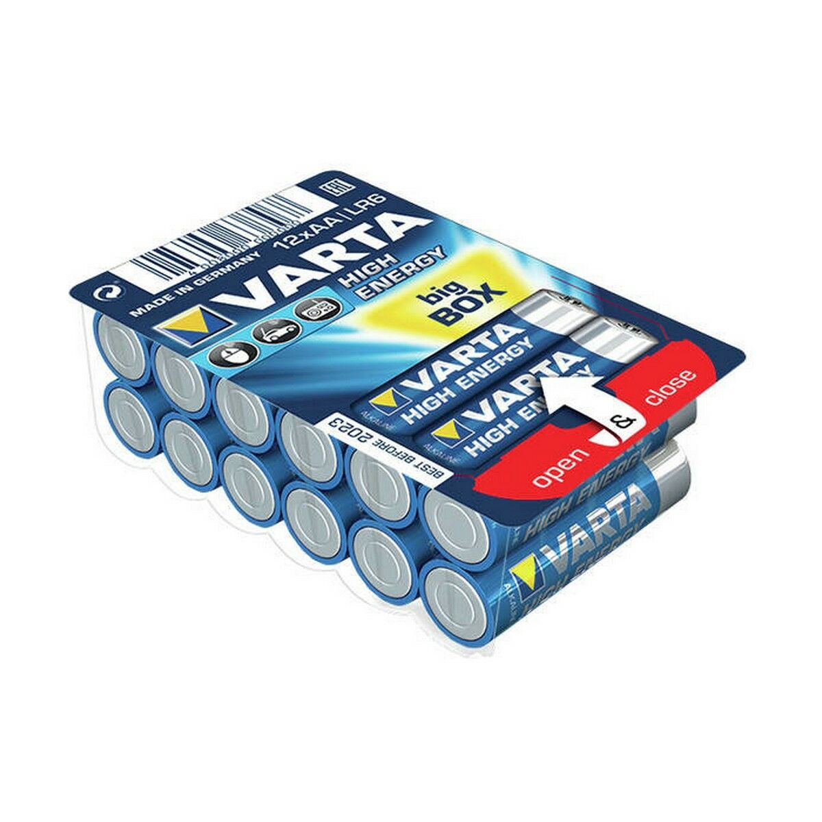 Batteries Varta High Energy (12 Pieces) Batteries Varta High Energy (12 Pieces)