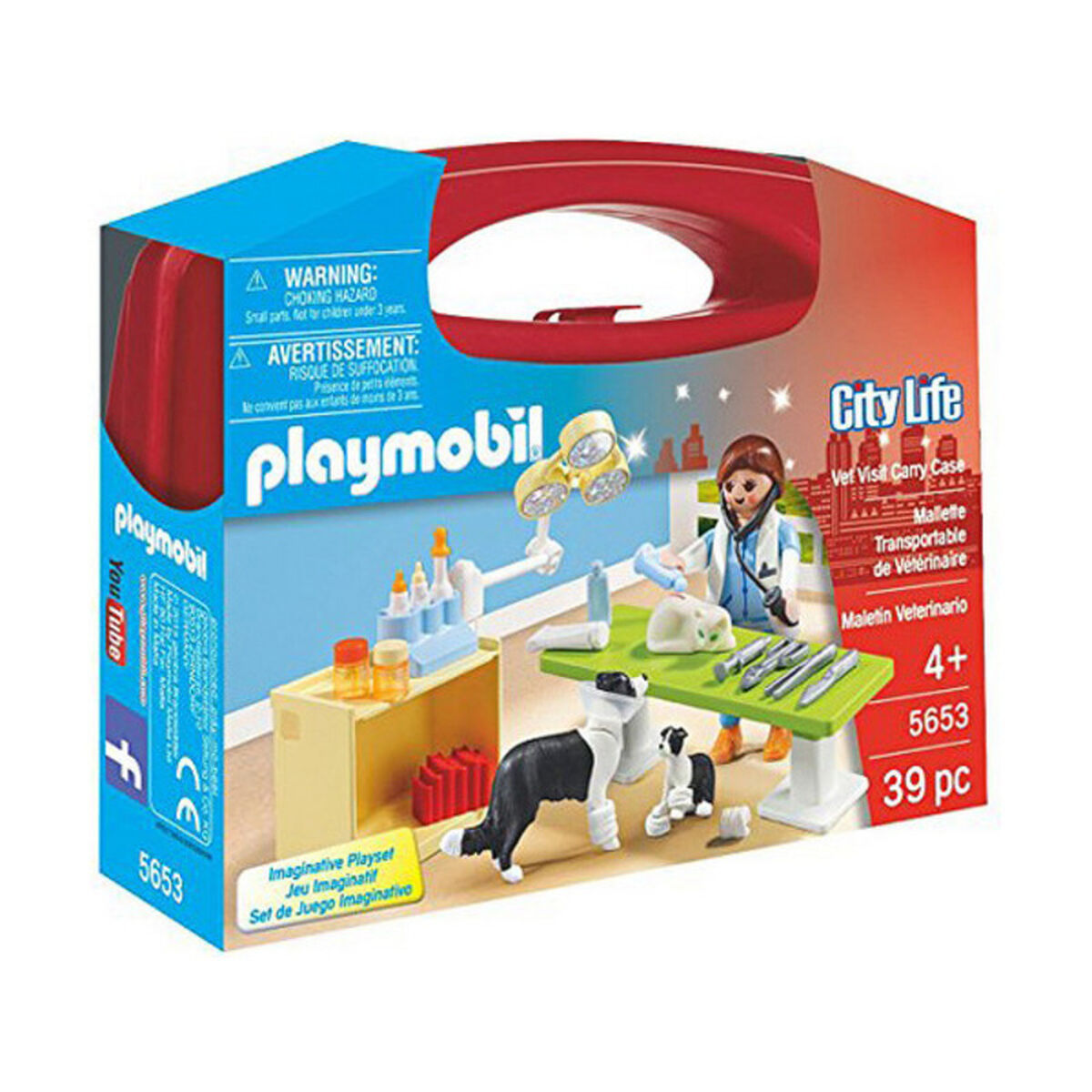 Playset City Life Veterinarian Playmobil 5653 (39 pcs) Playset City Life Veterinarian Playmobil 5653 (39 pcs)