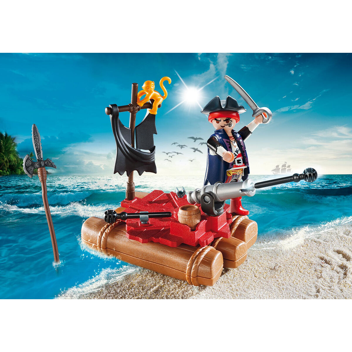 Playset Playmobil Maleta Pirata 22 Pieces