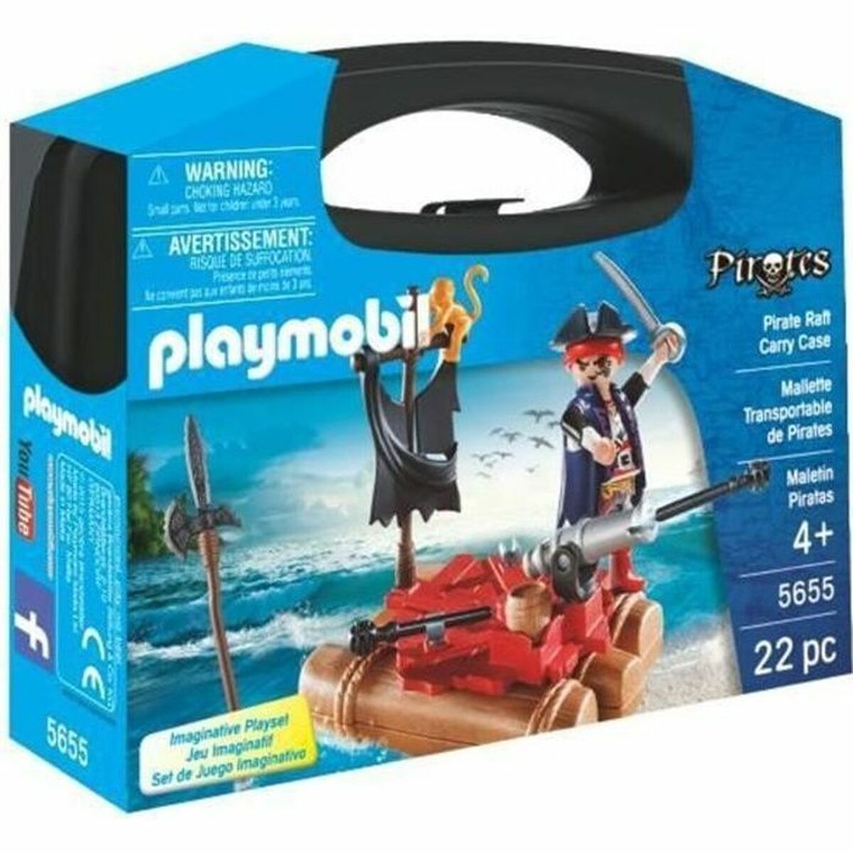 Playset Playmobil Maleta Pirata 22 Pieces