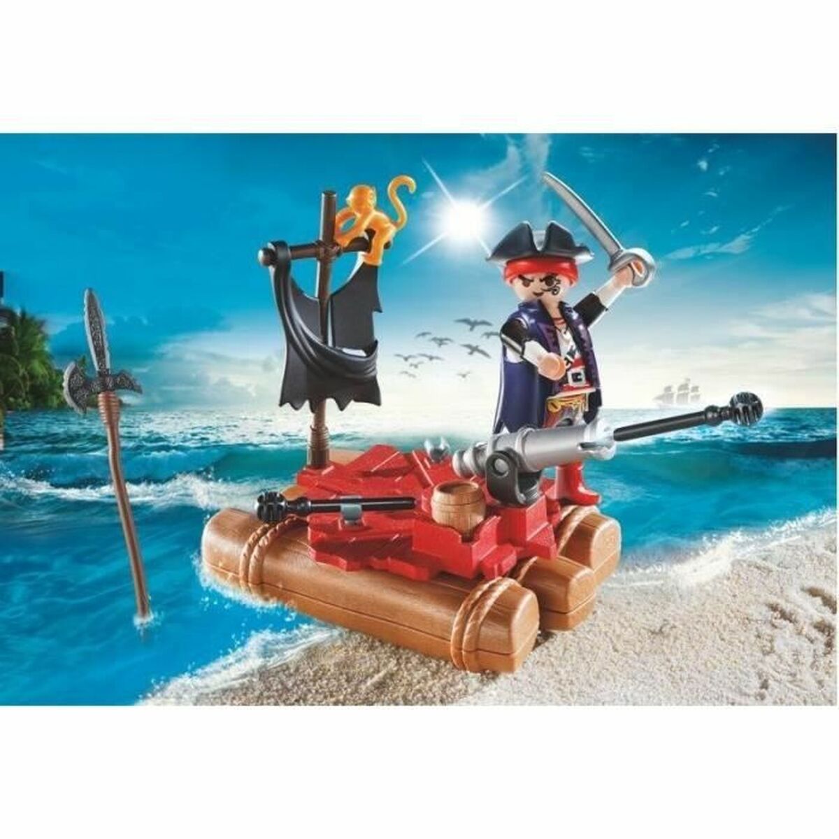 Playset Playmobil Maleta Pirata 22 Pieces