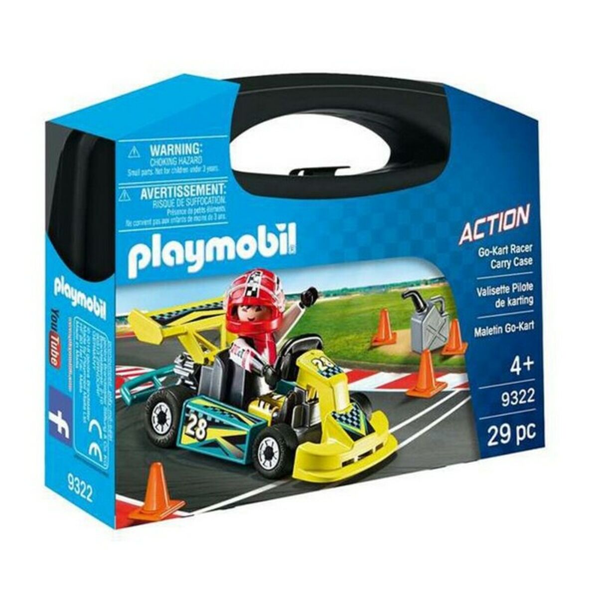 Playset City Action Go Kart Playmobil 9322 – Action – Karting Pilot Case (29 pcs) Playset City Action Go Kart Playmobil 9322 – Action – Karting Pilot Case (29 pcs)