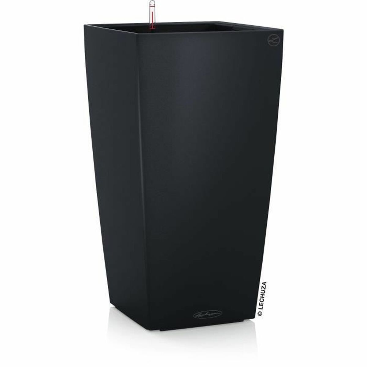 Plant pot Lechuza 40 x 40 x 75 cm Black Board polypropylene Plastic Plant pot Lechuza 40 x 40 x 75 cm Black Board polypropylene Plastic