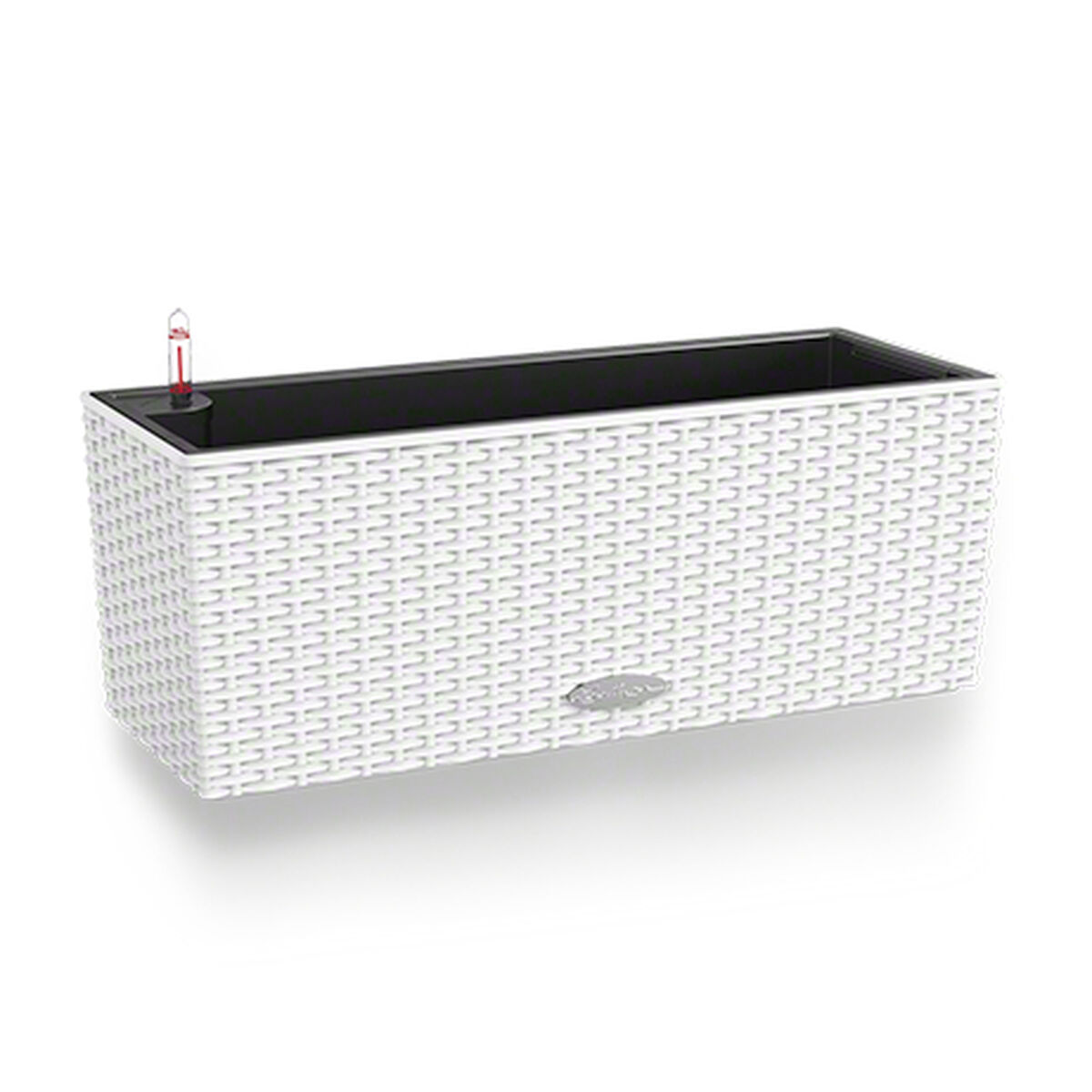 Plant pot Lechuza White Black polypropylene
