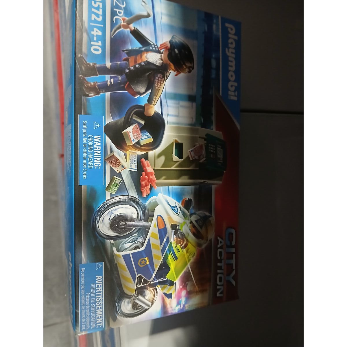 Playset City Action Police Motorbike Playmobil 70572 (32 pcs)