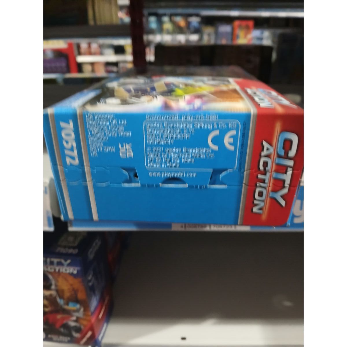 Playset City Action Police Motorbike Playmobil 70572 (32 pcs)