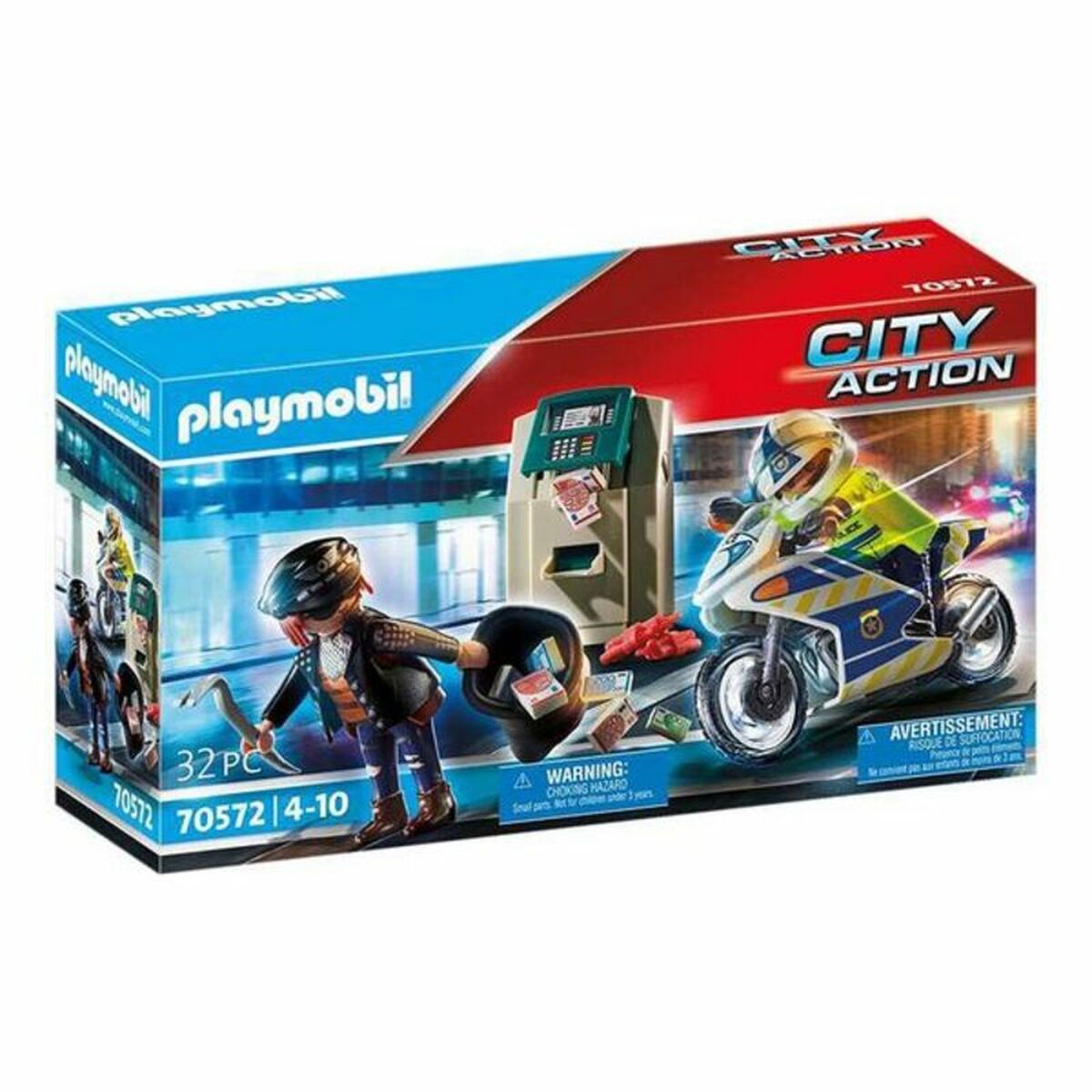 Playset City Action Police Motorbike Playmobil 70572 (32 pcs) Playset City Action Police Motorbike Playmobil 70572 (32 pcs)