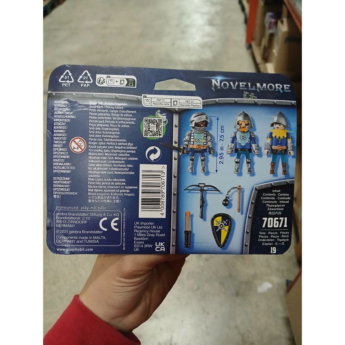 Set of Figures Novelmore Knights Playmobil 70671 (19 pcs)