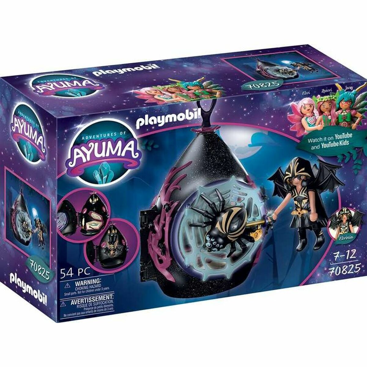 Playset Playmobil Adventures of Ayuma Bat Fairies 70825 (54 pcs) Playset Playmobil Adventures of Ayuma Bat Fairies 70825 (54 pcs)