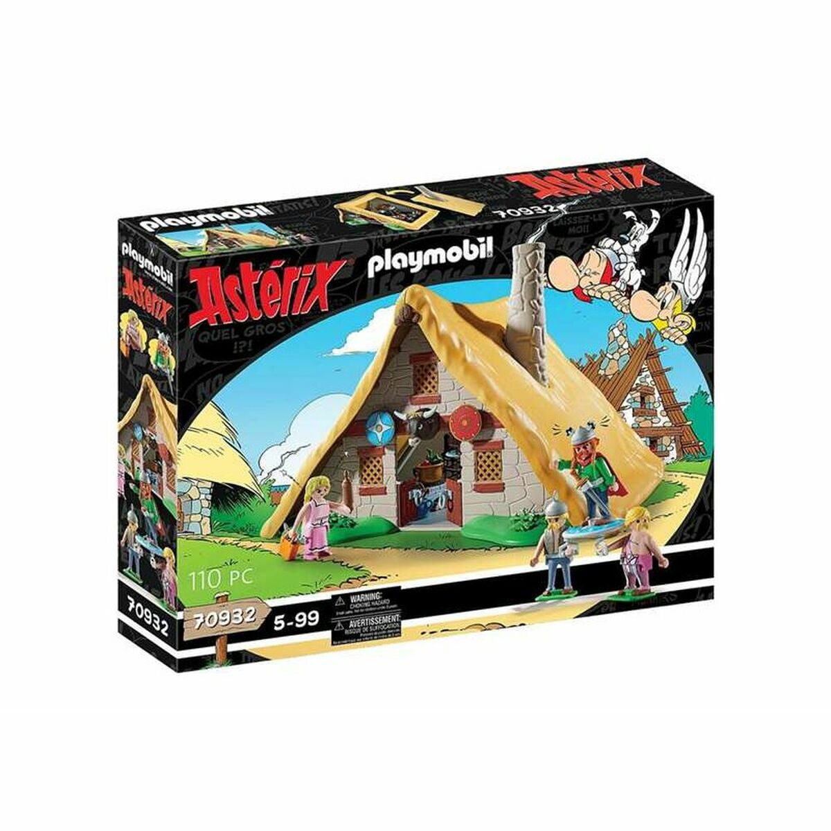 Playset Playmobil Vitalstatistix Hut Astrix 70932 (110 pcs)