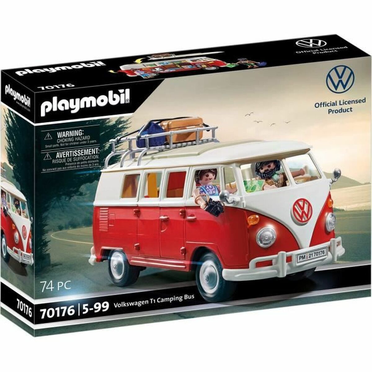 Vehicle Playset Playmobil 70176 Volkswagen T1 Bus Red Vehicle Playset Playmobil 70176 Volkswagen T1 Bus Red