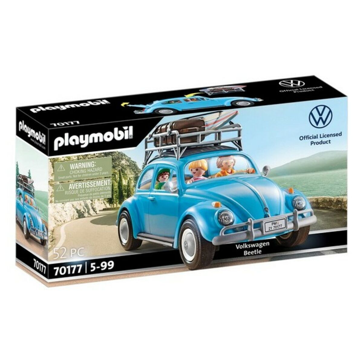 Playset Volkswagen Beetle Playmobil 70177 52 Pieces 4 Units Playset Volkswagen Beetle Playmobil 70177 52 Pieces 4 Units