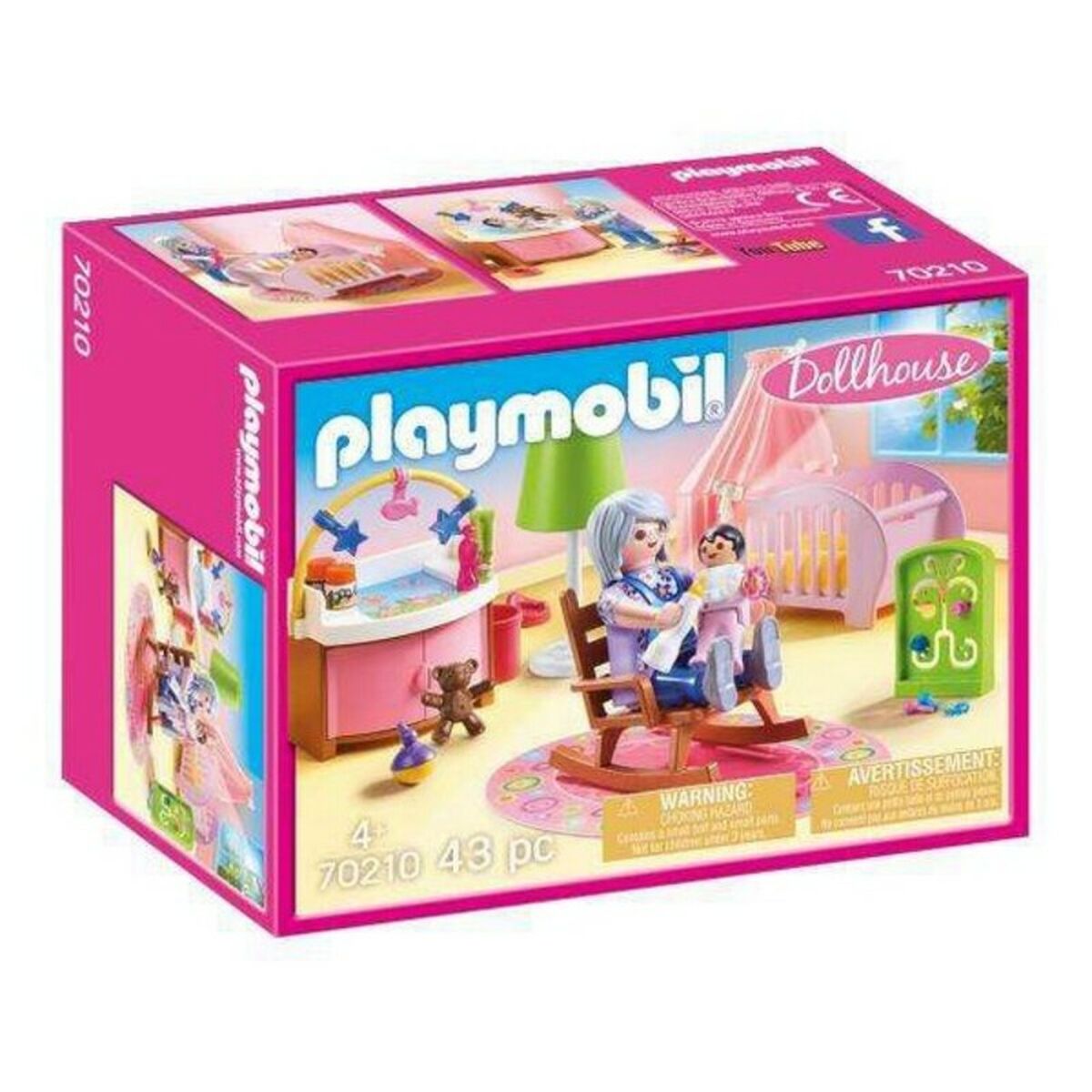 Playset Dollhouse Baby’s Room Playmobil 70210 – Nursery (43 pcs) Playset Dollhouse Baby’s Room Playmobil 70210 – Nursery (43 pcs)