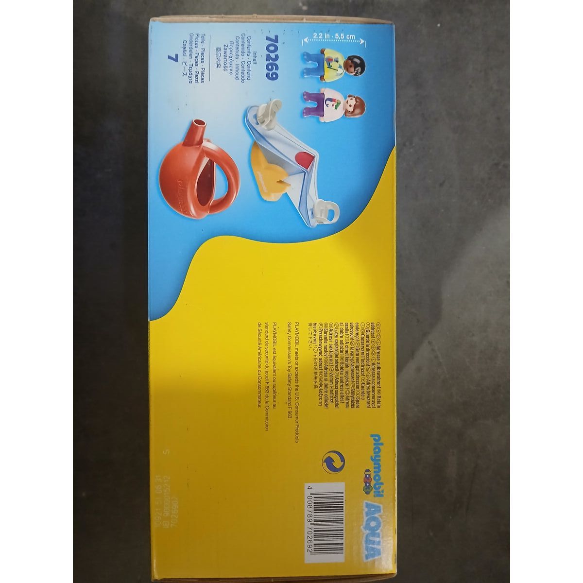 Playset 1,2,3 Water Rocker with Sprinkler Playmobil 70269 ( 7 pcs)