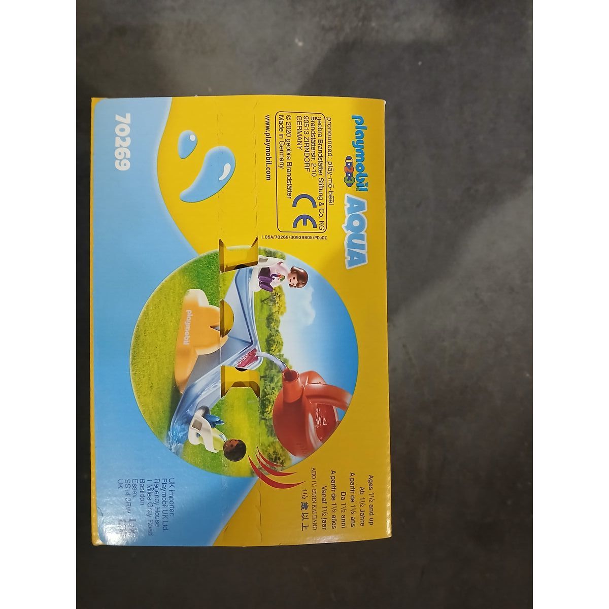 Playset 1,2,3 Water Rocker with Sprinkler Playmobil 70269 ( 7 pcs)