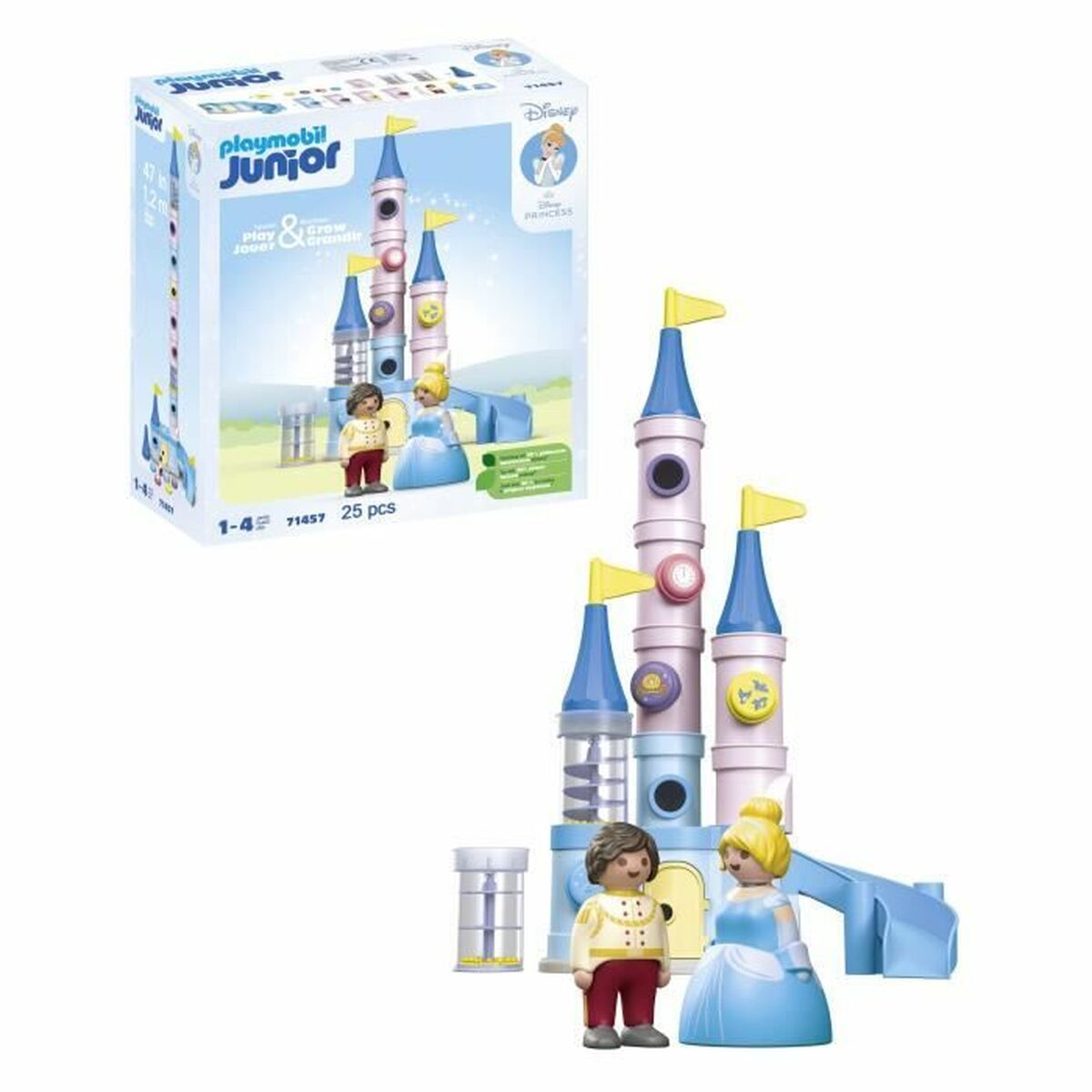 Playset Playmobil 71457 – Junior&Disney Cinderella 25 Pieces