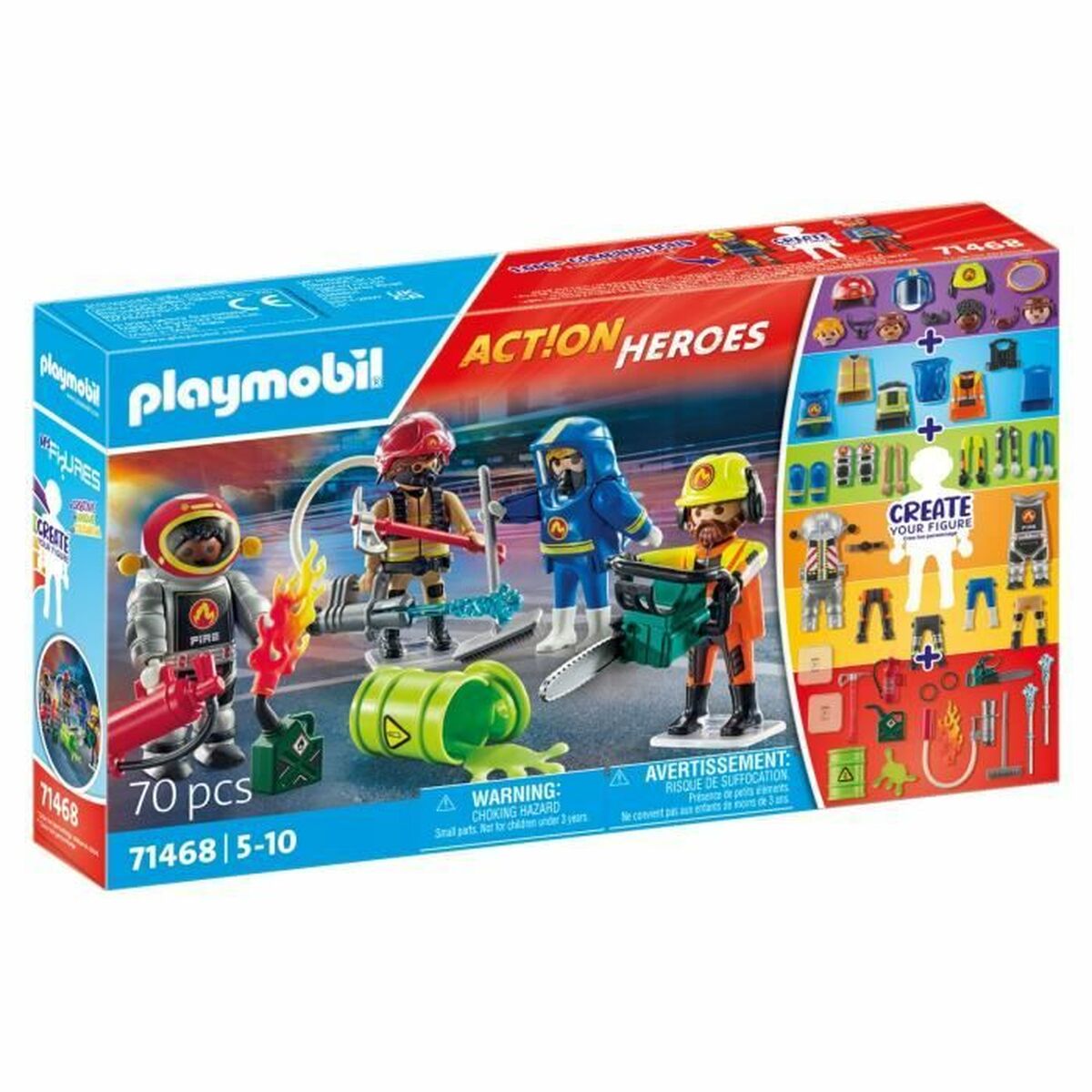 Playset Playmobil 71468 Action Heroes Playset Playmobil 71468 Action Heroes