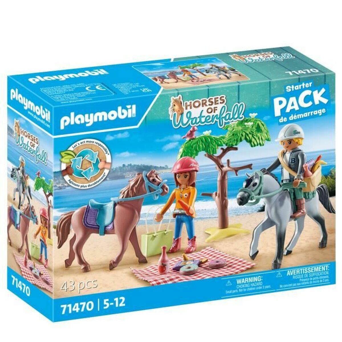 Playset Playmobil 71470 Horses of Waterfall Playset Playmobil 71470 Horses of Waterfall