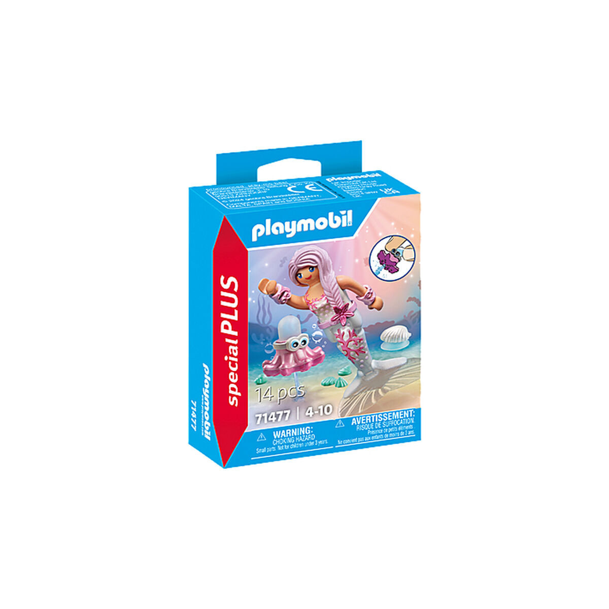 Playset Playmobil Octopus Mermaid 14 Pieces