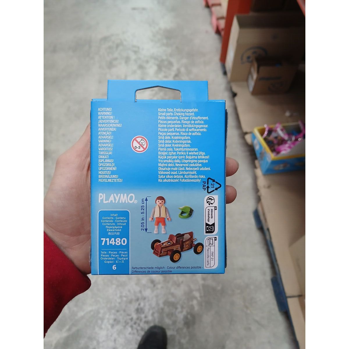 Playset Playmobil Karting 6 Pieces
