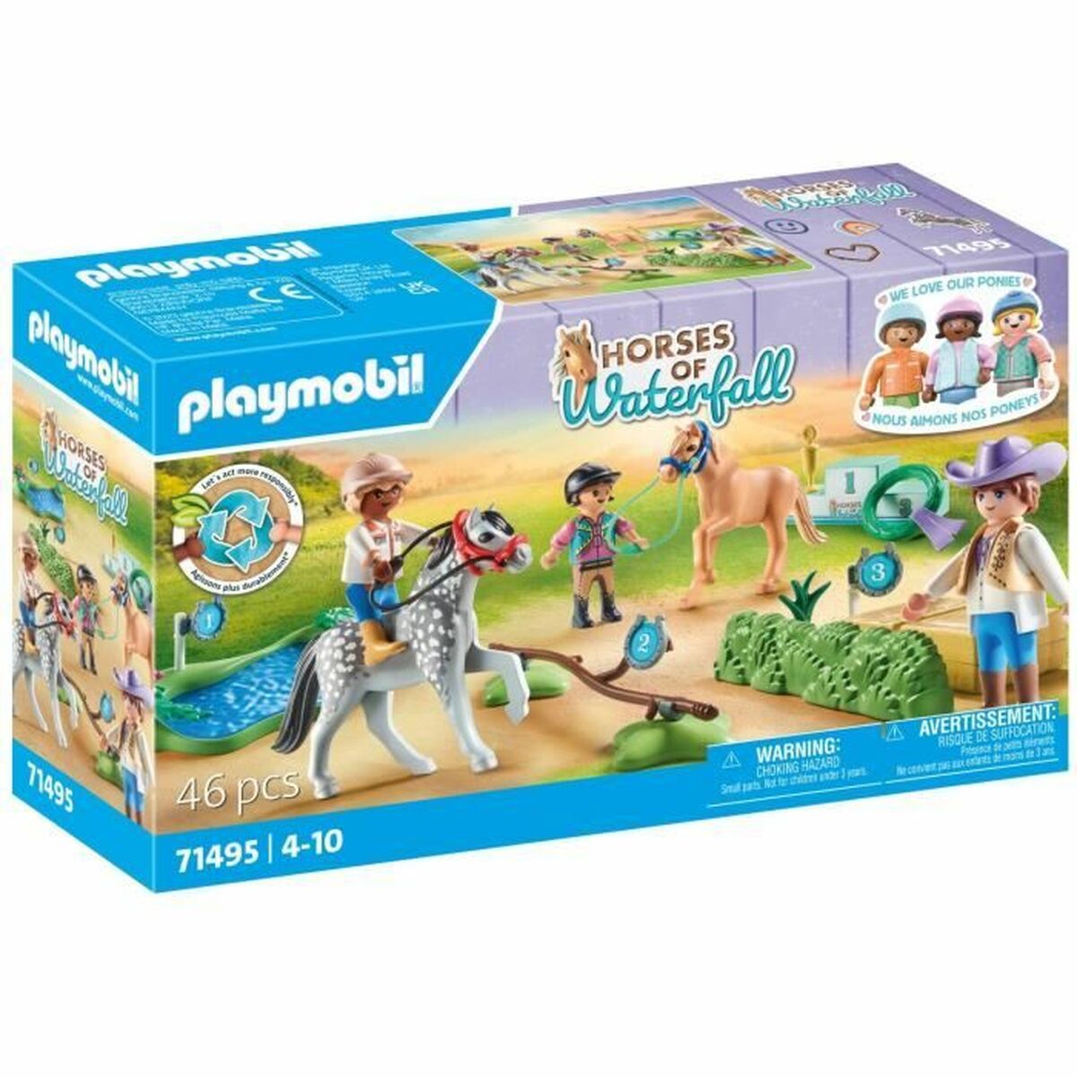 Playset Playmobil 71495 Horses of Waterfall Playset Playmobil 71495 Horses of Waterfall