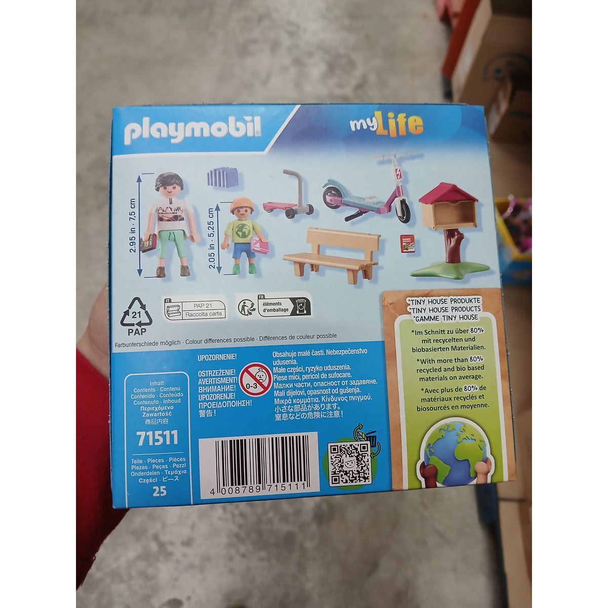 Playset Playmobil Color Motorbike 25 Pieces