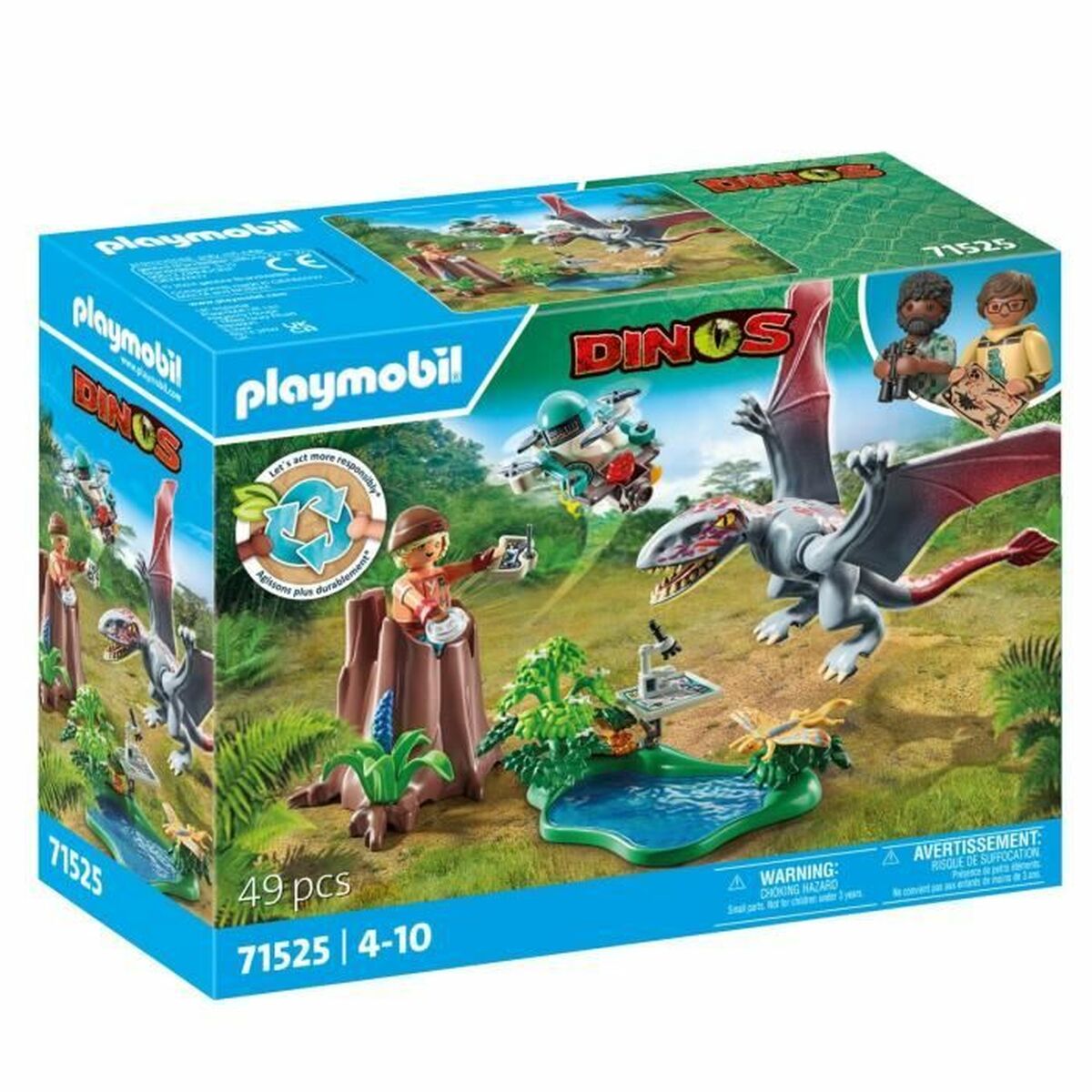 Playset Playmobil Dinos 71525 Playset Playmobil Dinos 71525