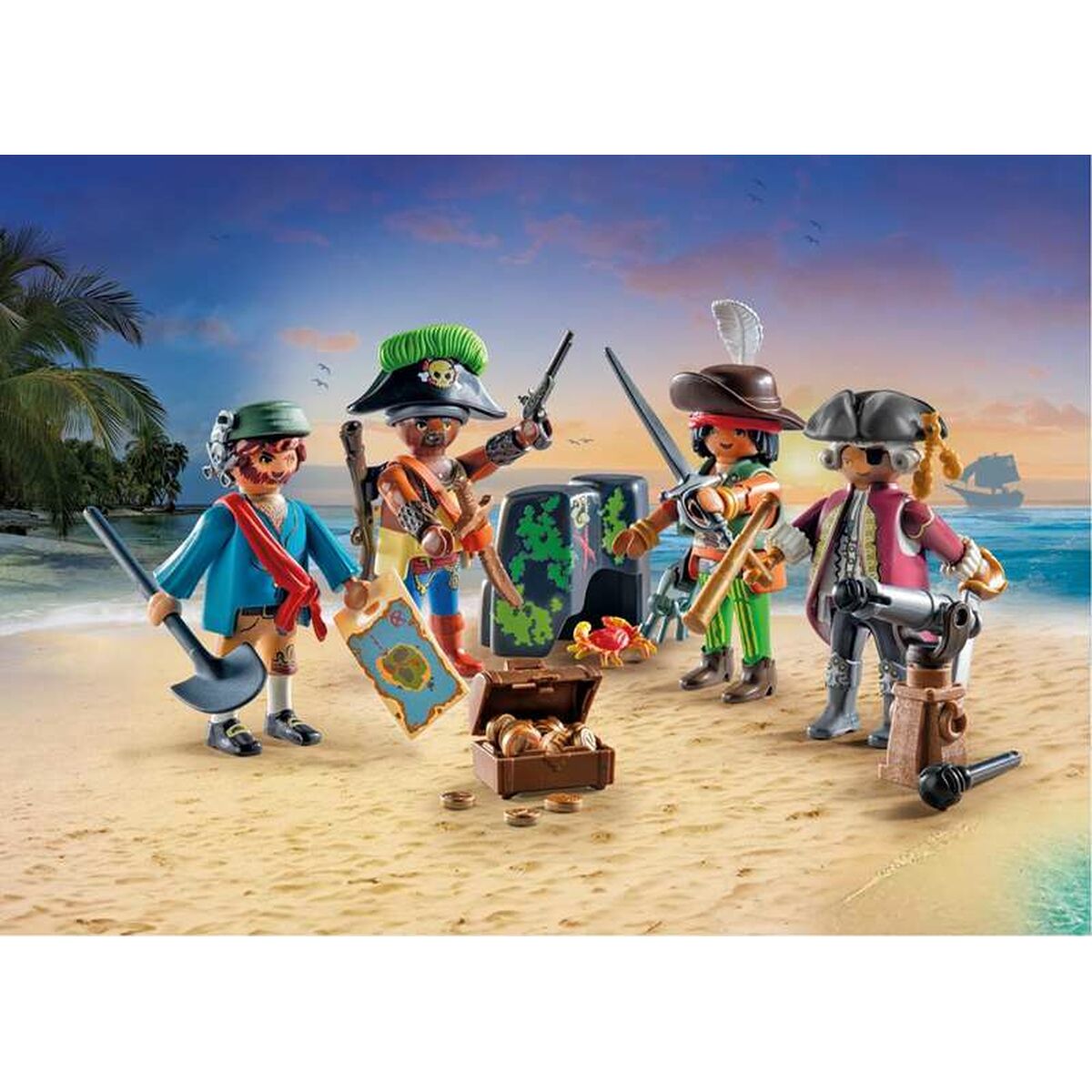Playset Playmobil Pirates 71533 83 Pieces