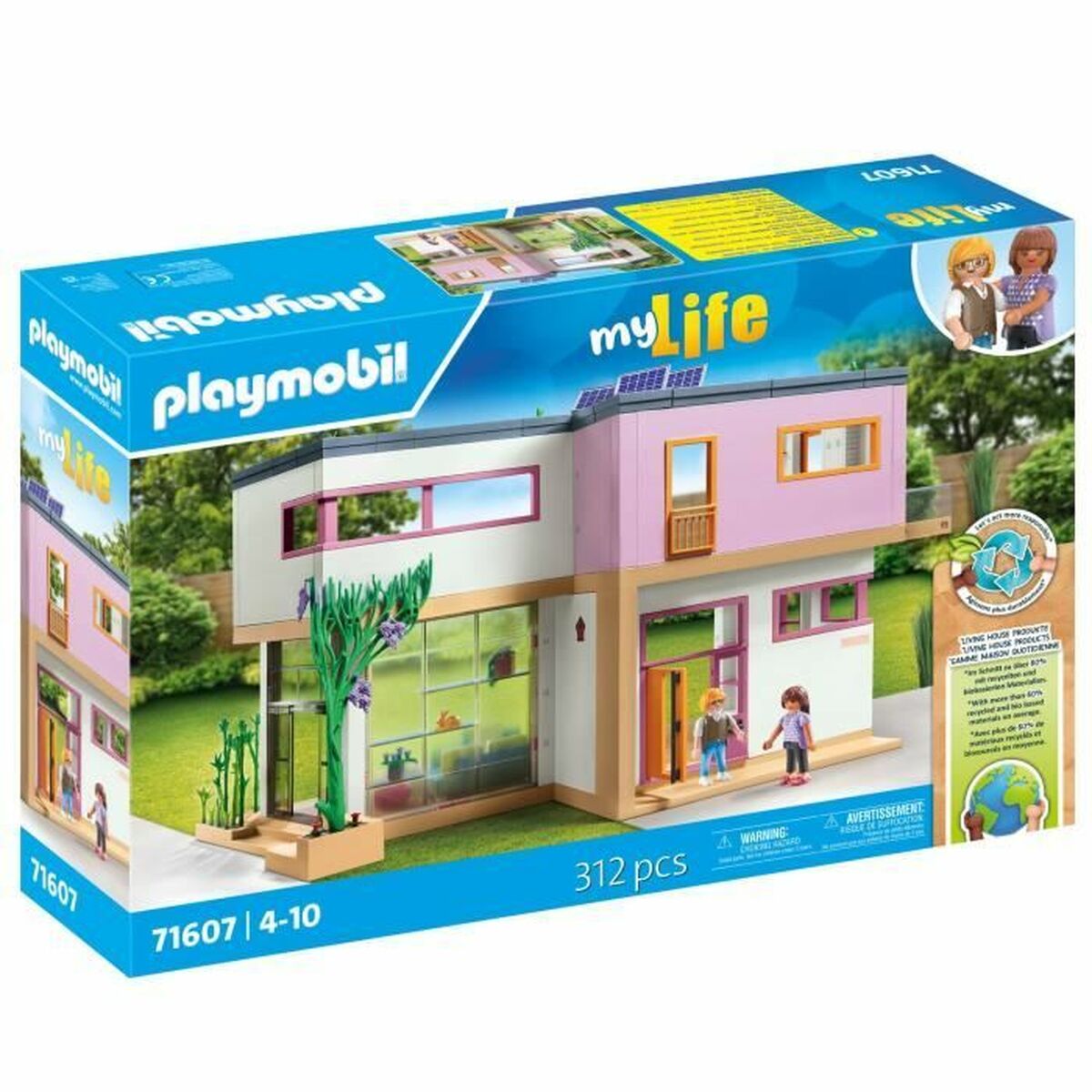 Playset Playmobil My Life 71607 Architect’s House 326 Pieces