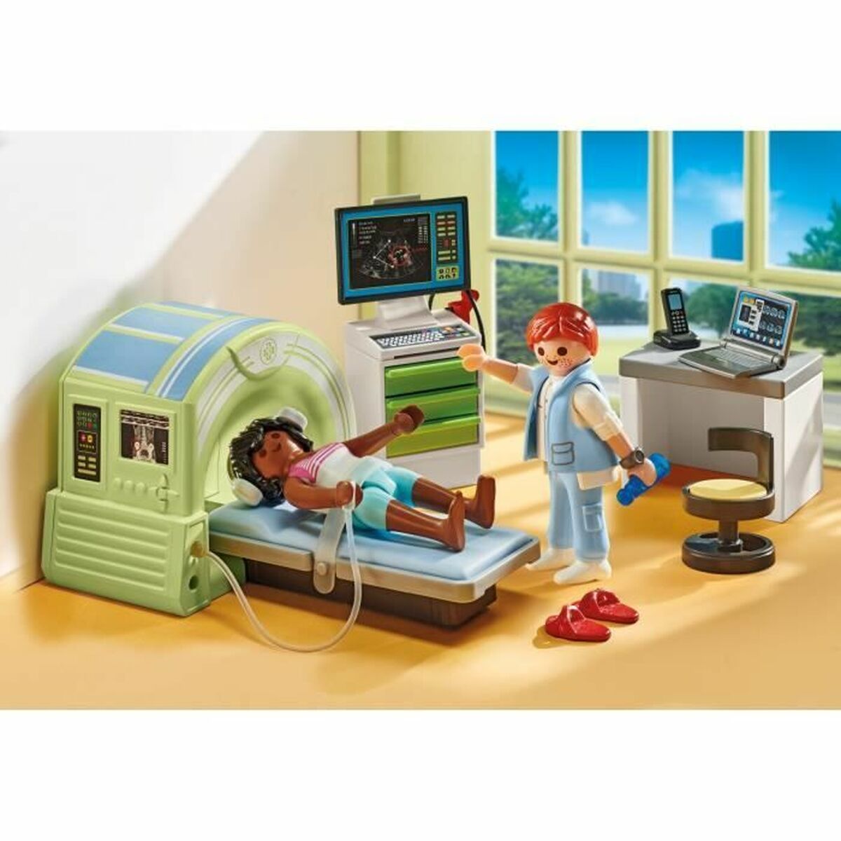 Playset Playmobil 71618 – Patient Medical Scanner 29 Pieces