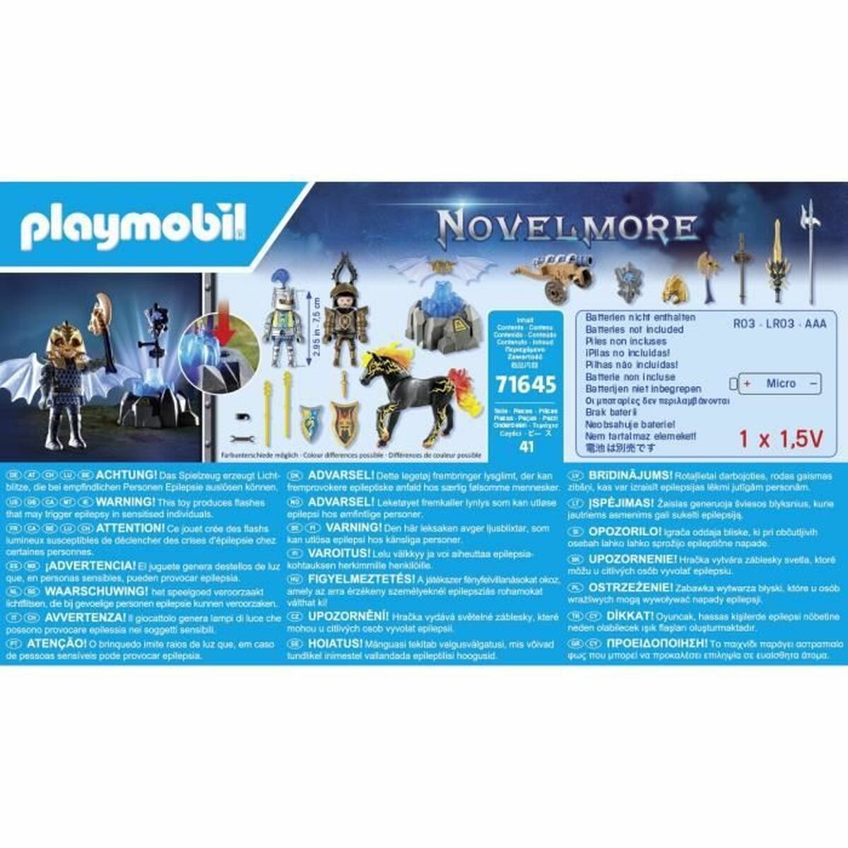 Playset Playmobil 71645 – Knights’ Duel 41 Pieces