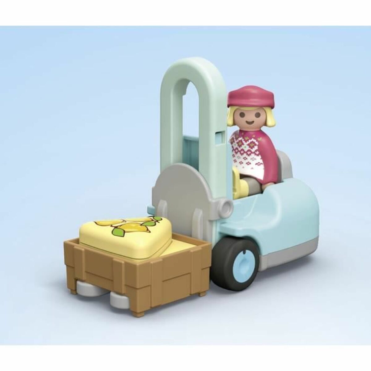 Playset Playmobil Junior 71691 – Organic fruit and vegetable stall 17 Pieces