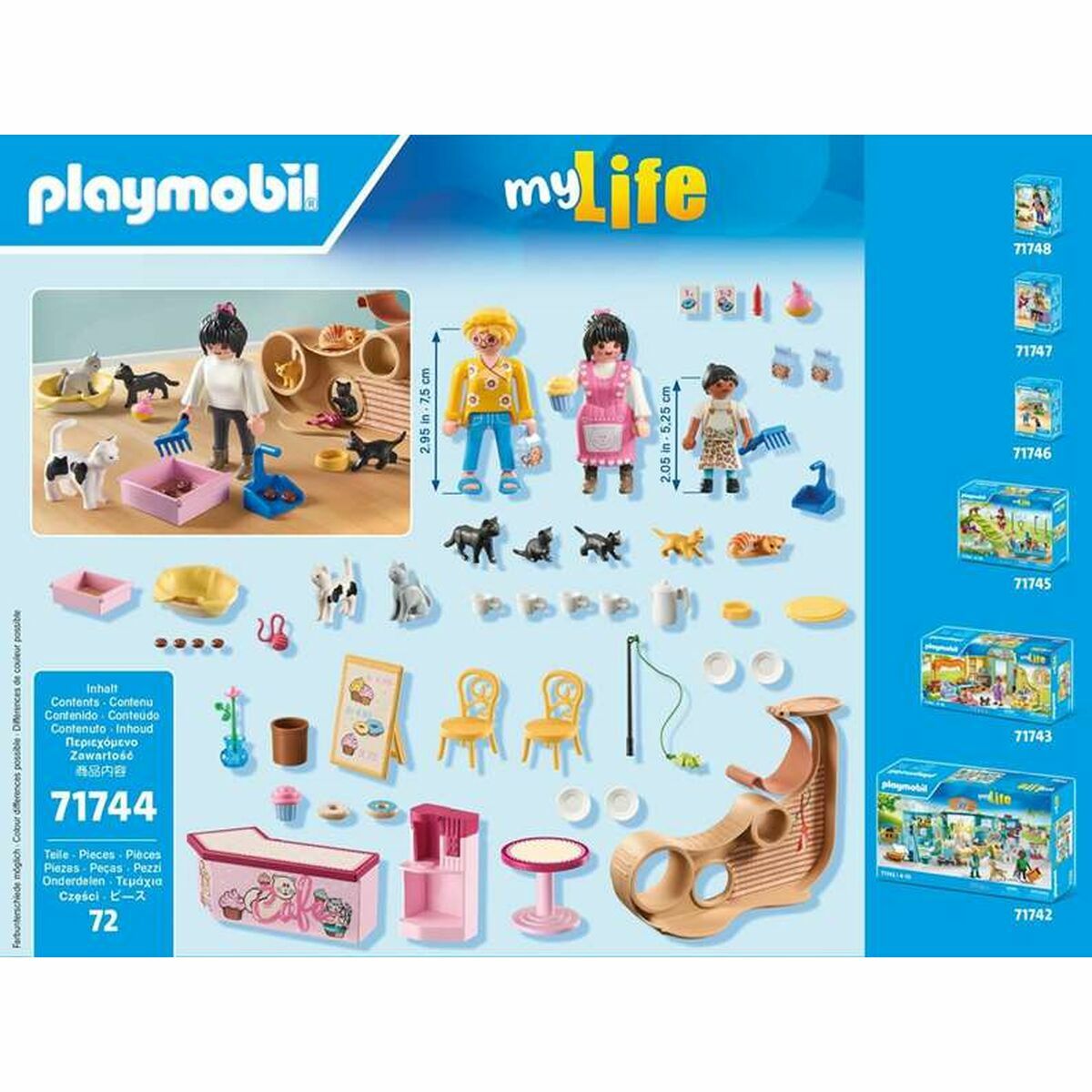Playset Playmobil 71744 72 Pieces