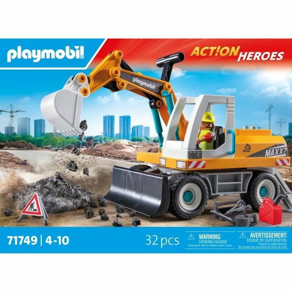 Vehicle Playset Playmobil 71749 32 Pieces