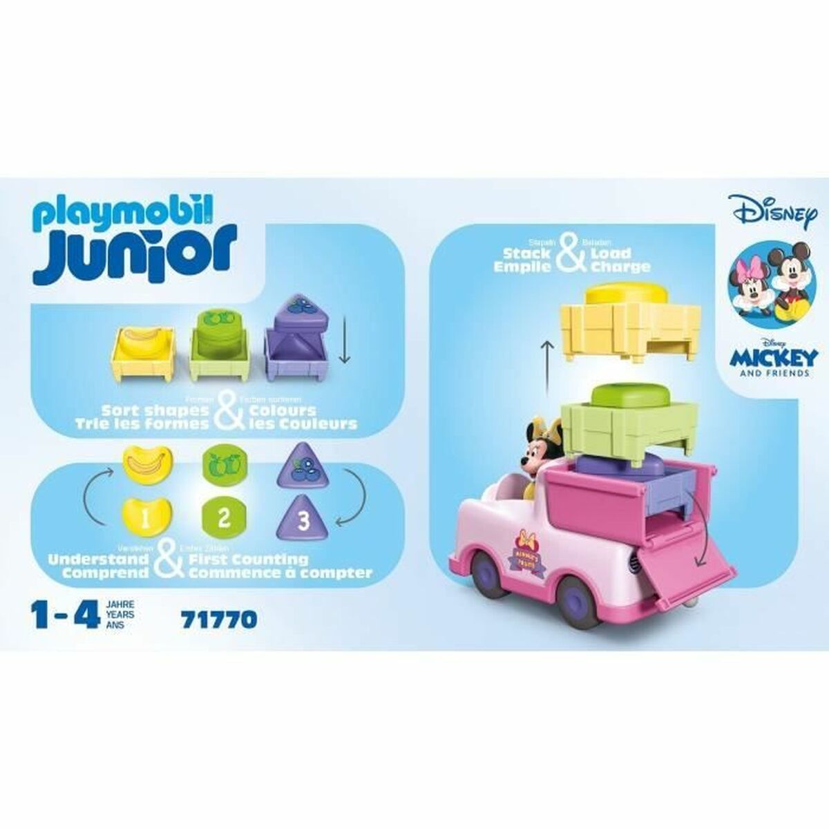 Playset Playmobil 71770 Disney 8 Pieces