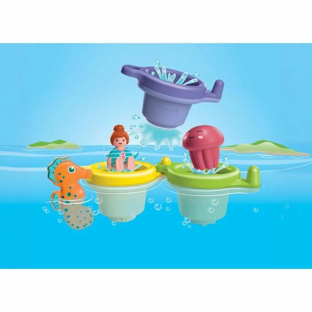 Playset Playmobil Junior Water 71776 6 Pieces