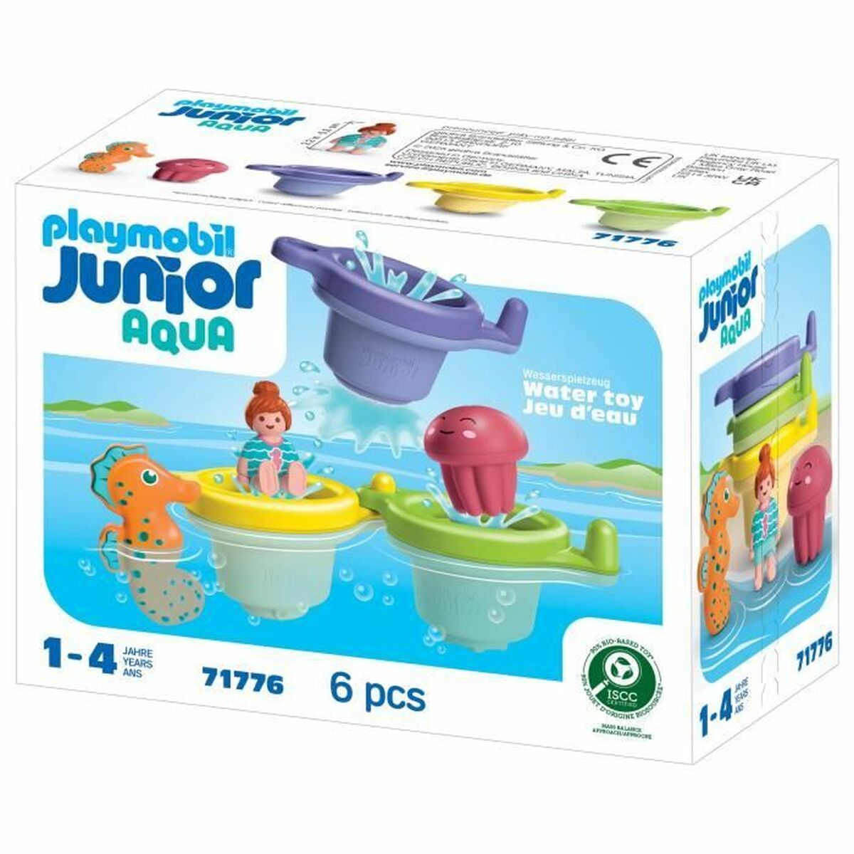 Playset Playmobil Junior Water 71776 6 Pieces