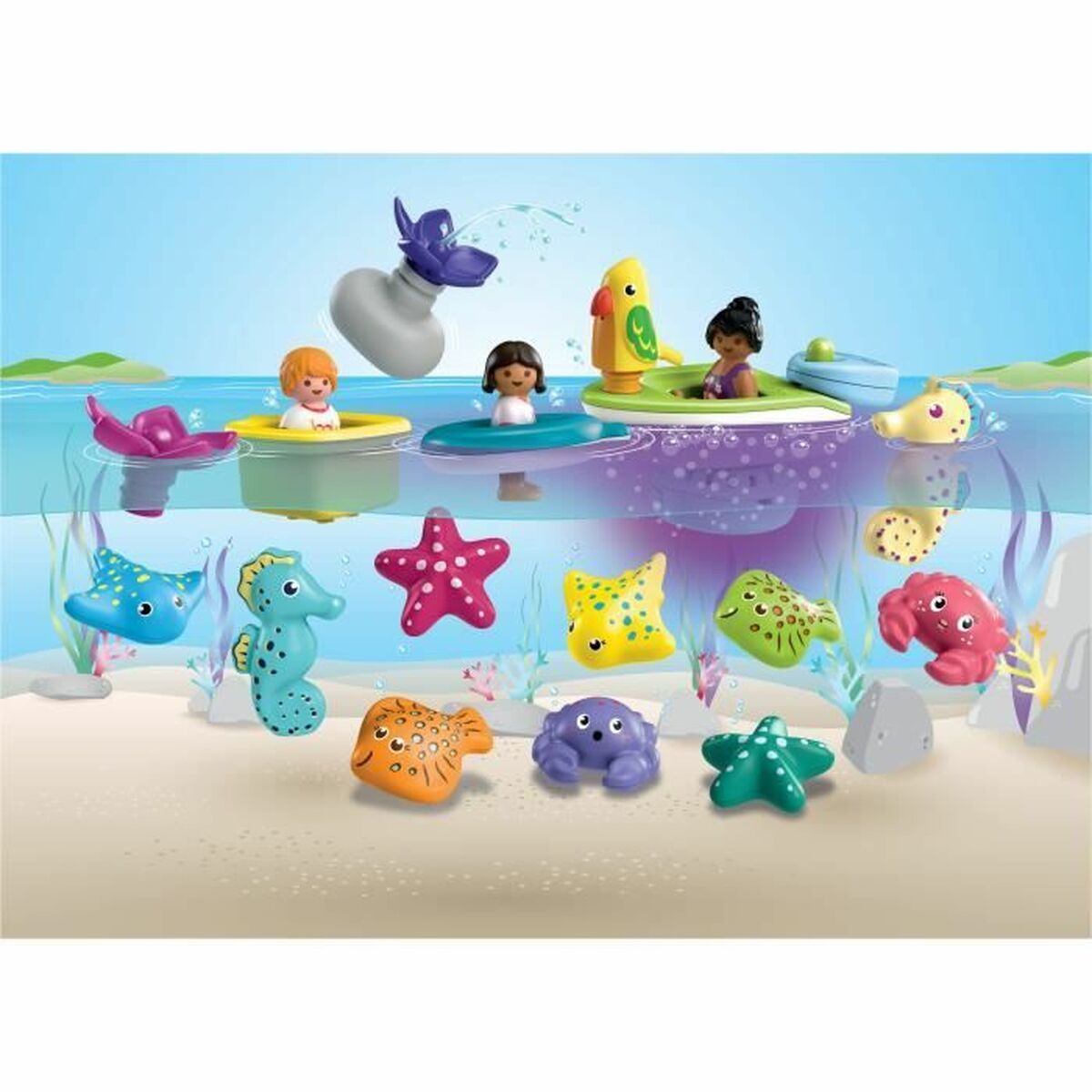 Playset Playmobil Junior Water 71777 25 Pieces