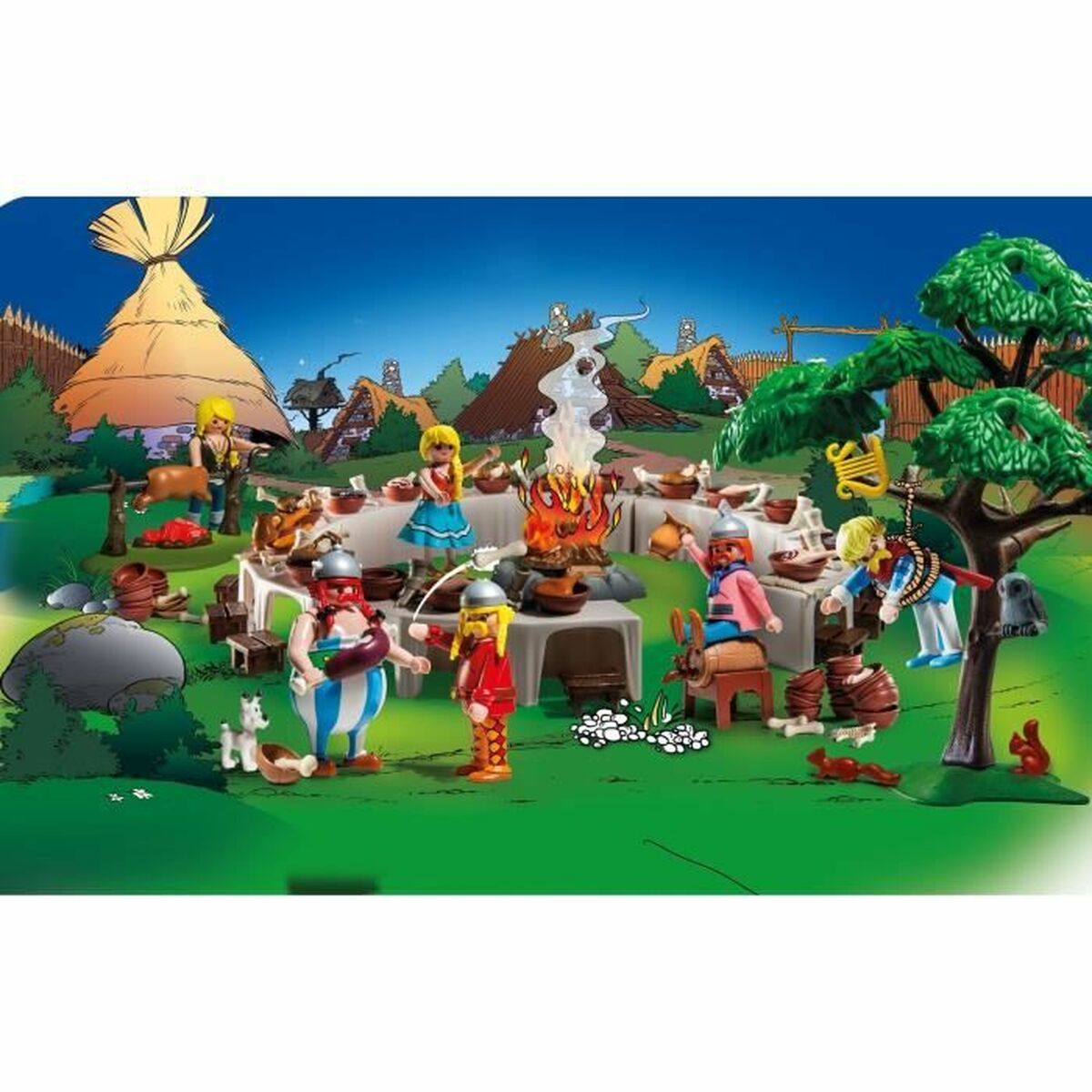 Playset Playmobil 71827 Astrix 159 Pieces