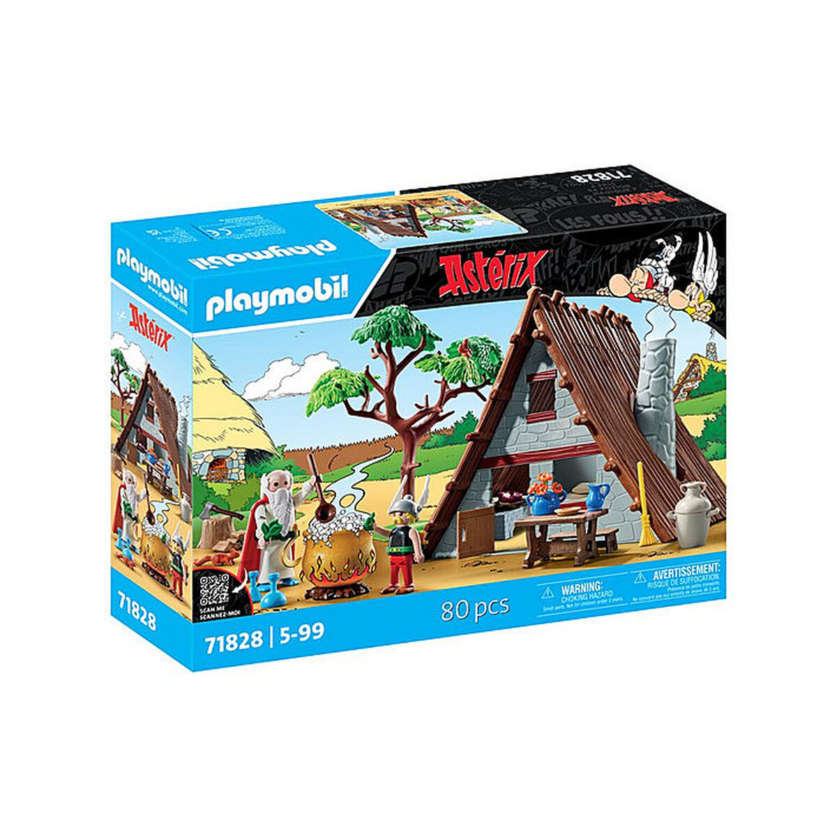 Playset Playmobil 	71828 Astrix 80 Pieces