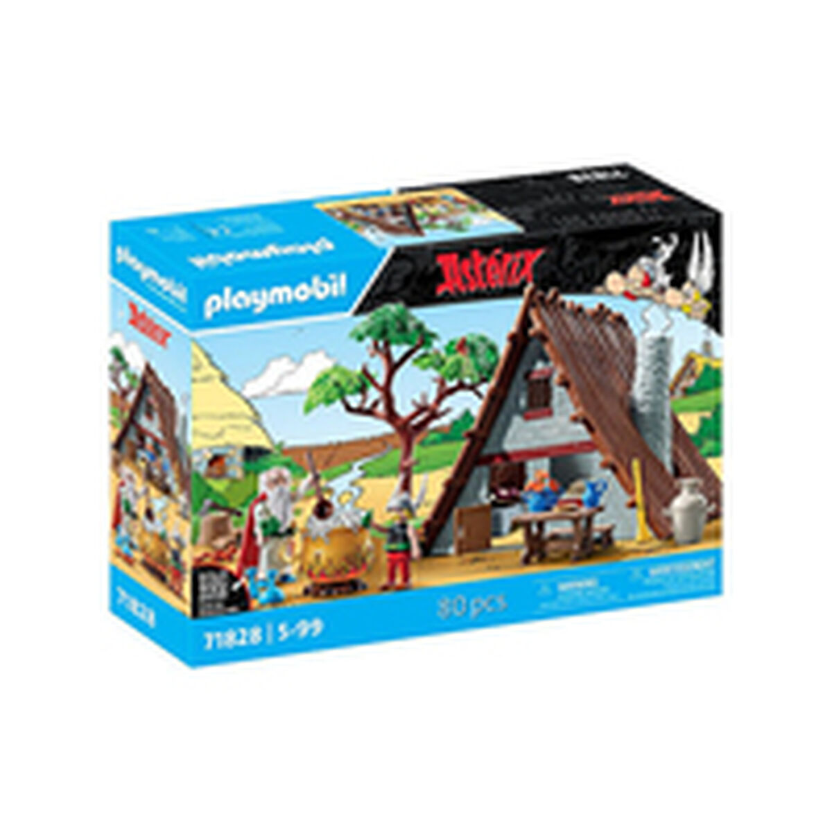 Playset Playmobil 	71828 Astrix 80 Pieces