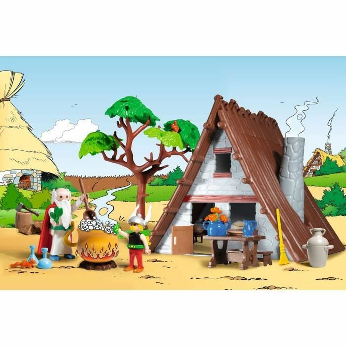 Playset Playmobil 	71828 Astrix 80 Pieces