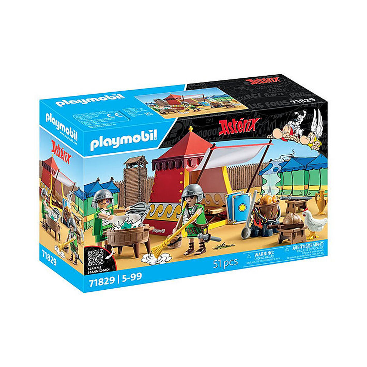 Playset Playmobil 	71829 Astrix 5 Pieces